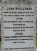 Photo of headstones/thumb_John MacLennan 1862-1944 hdstn Old Garve bgrd